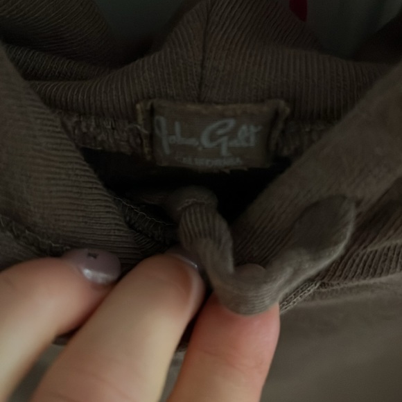 Brown Brandy Melville hoodie - Picture 2 of 2